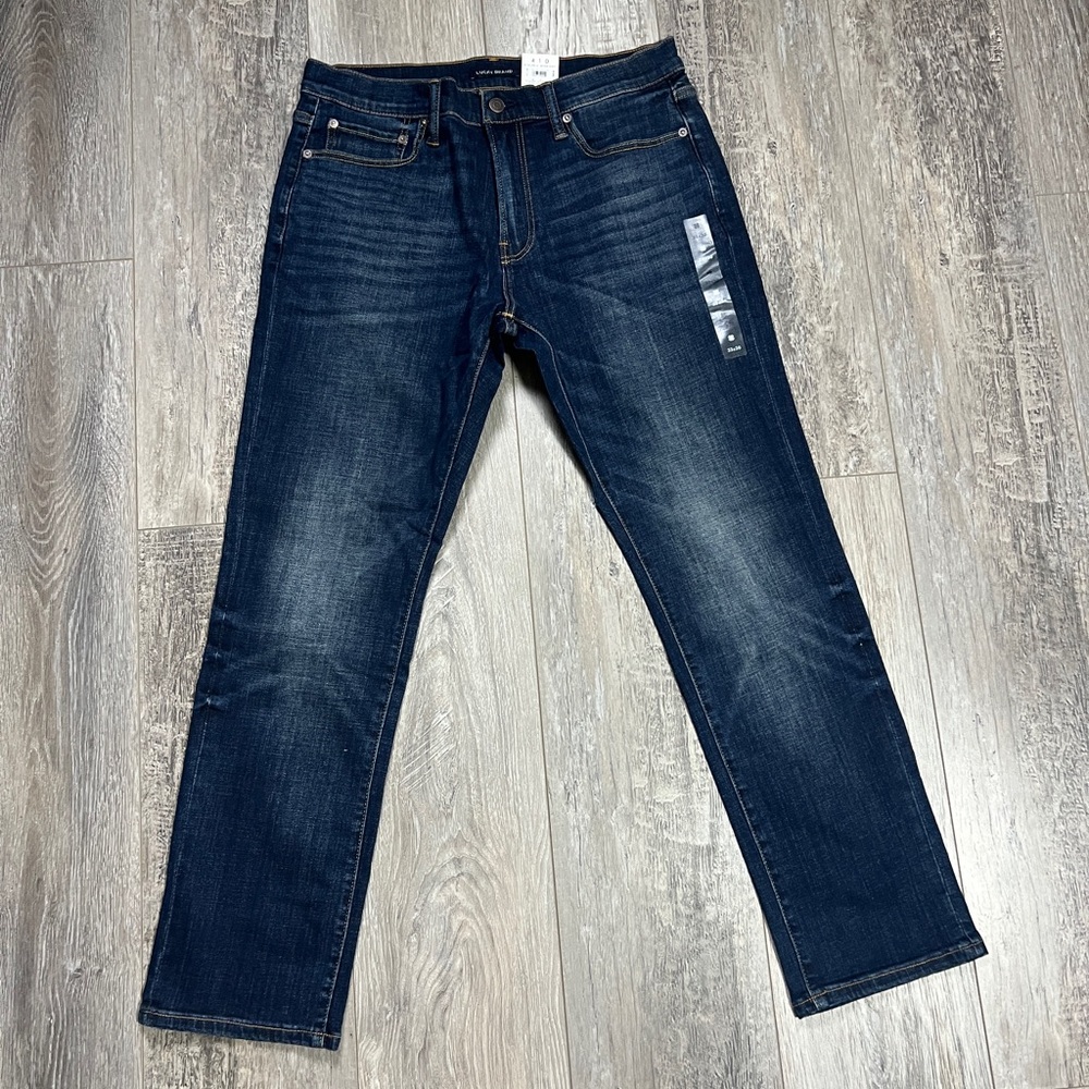 Lucky Brand 410 Athletic Straight Advanced Stretch Jeans